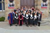Photo of the first graduating cohort from the BA International Honours programme